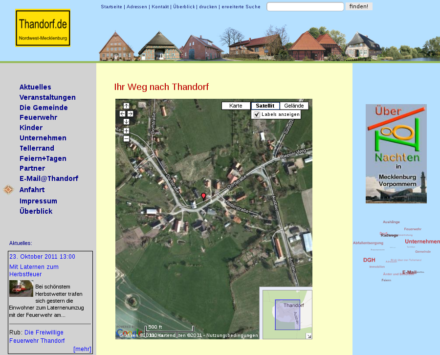 Ihr Weg nach Thandorf