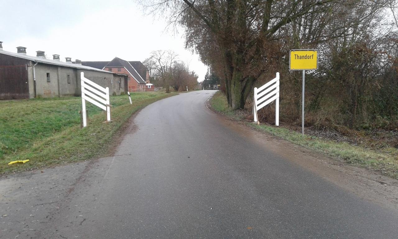 Ortseingang aus Richtung Rieps