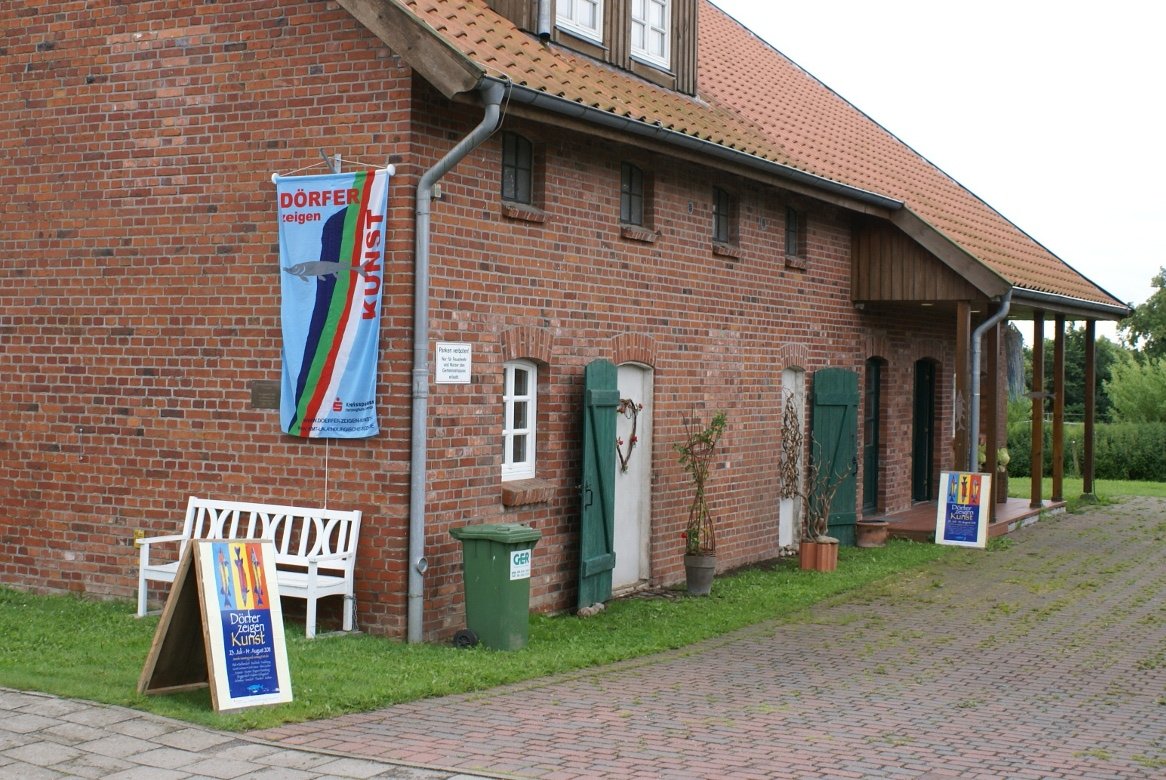 Einladend gestalteter Außenbereich