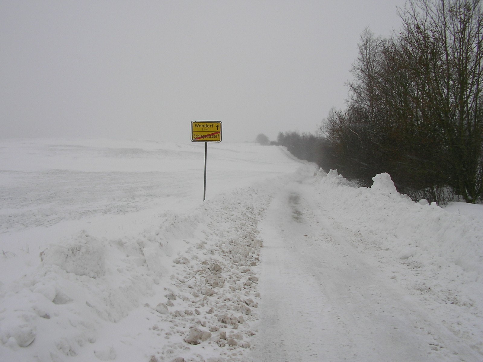 bis hindurch nach Wendorf.