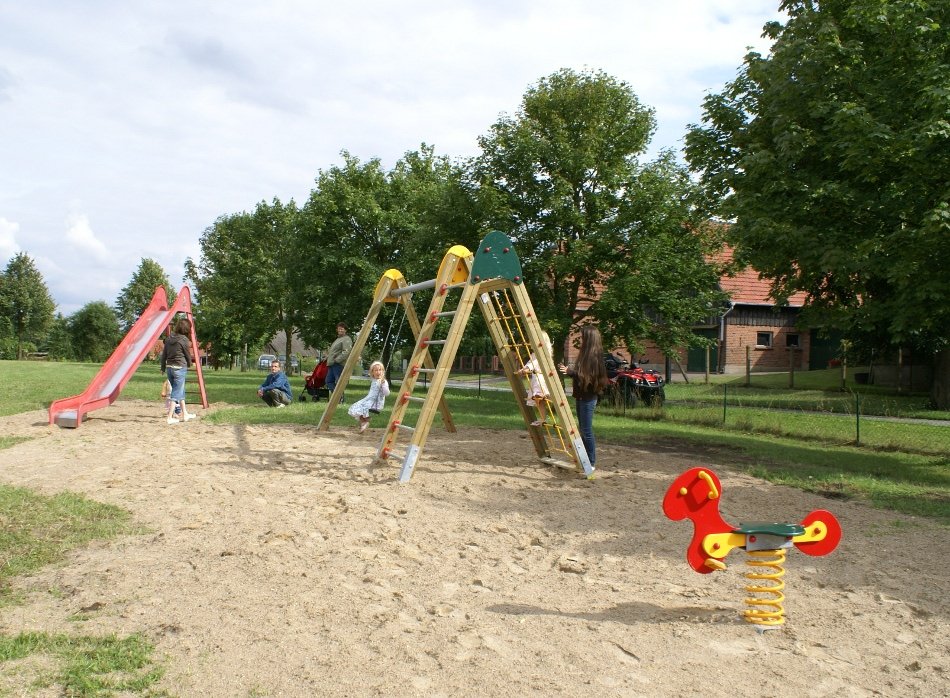 Das neue Klettergerüst
