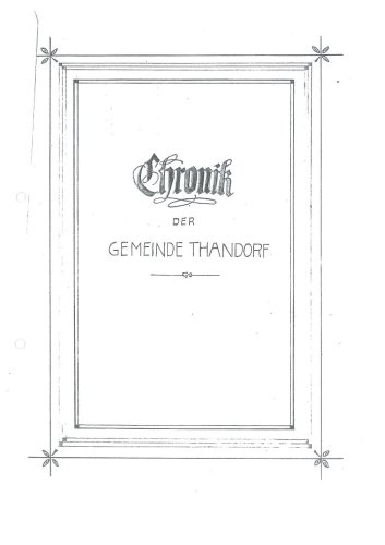 Chronik Thandorf, 81 Seiten