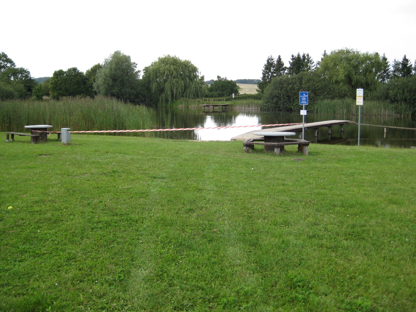 Absperrung