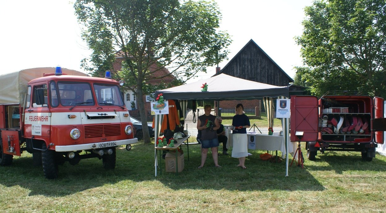 Prima Präsenz auf dem Teichfest