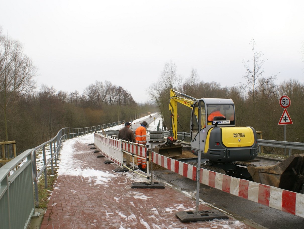 Am Ostende wird ausgekoffert