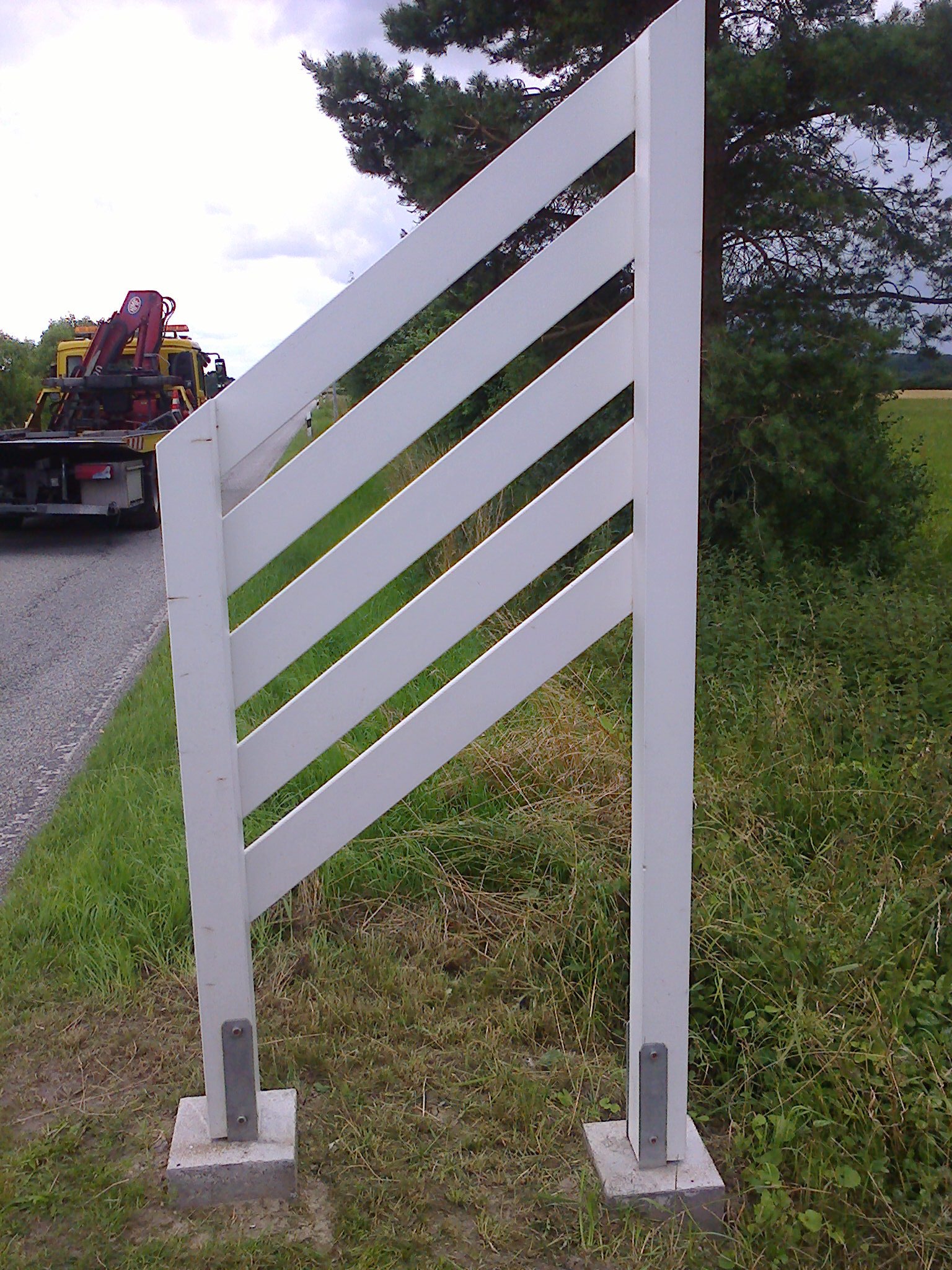 Beispiel eines Schräggatters